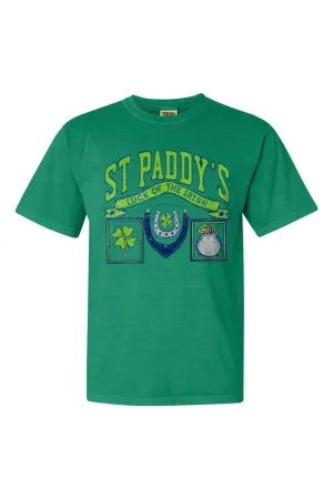 St. Patrick's Day Patch Green Tee