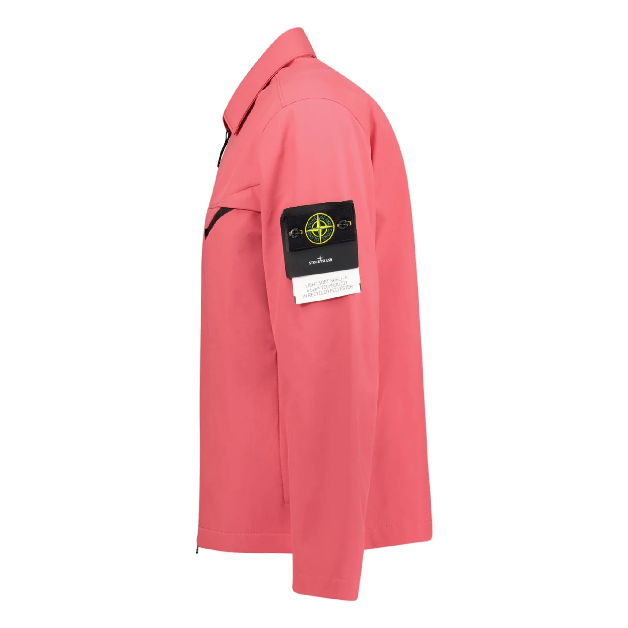 Stone Island Light Soft Shell R Jacket Red