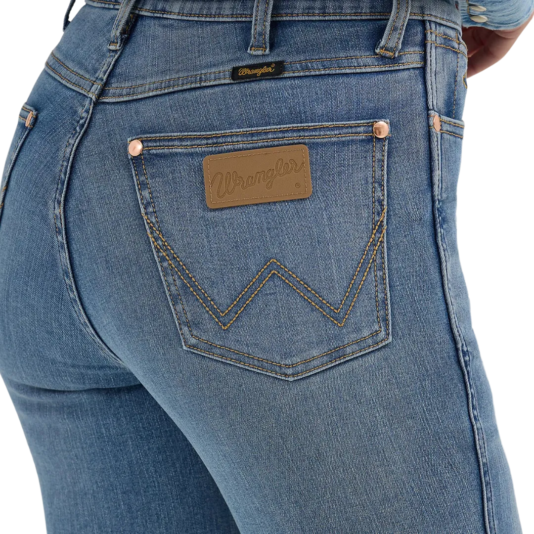 Wrangler Women's Lainey Flare Daydream Wash Jeans