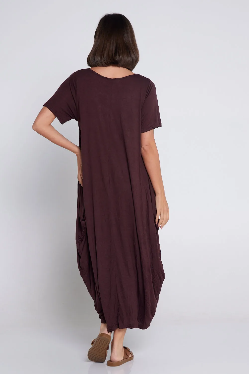 Zoe Dress - Chocolate