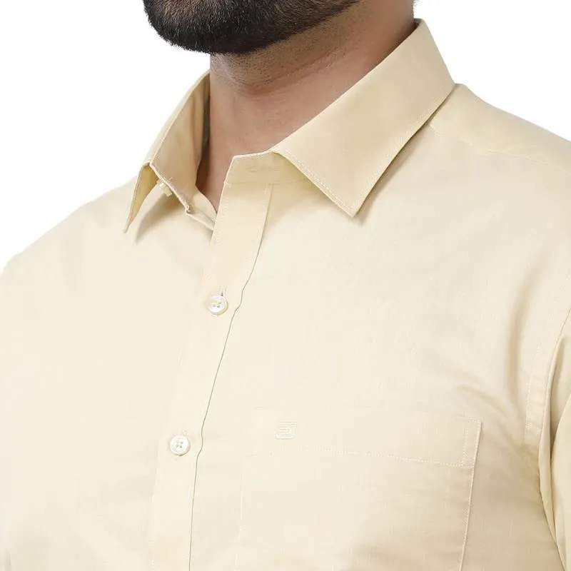 Zurich -  Yellow Formal Shirts for Men | Ariser